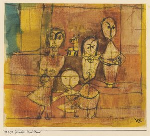 Enfants et chien, 1920