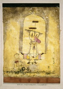 Danse, monstre, à ma douce chanson !, 1922 - Paul Klee