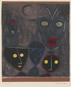Marionnettes démoniaques, 1929 - Paul Klee