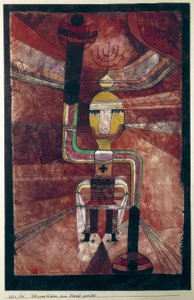 Le grand empereur, prêt au combat - Paul Klee