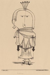 La sorcière avec un peigne - Paul Klee