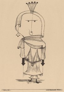 Die Hexe mit dem Kamm Sorcière avec un Peigne, 1922