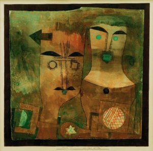 Un couple de dieux - Paul Klee