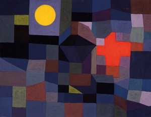 Feu à la pleine lune - Paul Klee