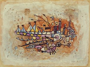 Scène de port - Paul Klee