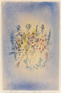 Maisons près du parc - Paul Klee