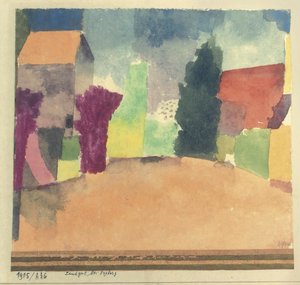 Maison de campagne près de Fribourg, 1915
