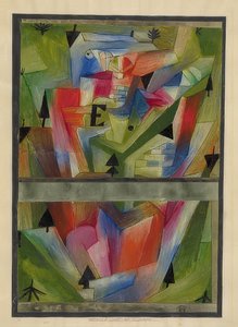 Paysage près de E. (en Bavière) - Paul Klee