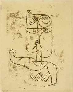 Portrait mathématique. 1919 - Paul Klee