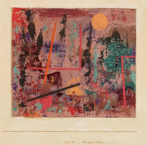 Début de la construction du jardin, 1929 - Paul Klee
