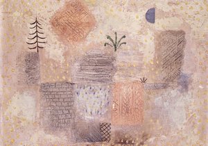 Parc avec le croissant frais - Paul Klee