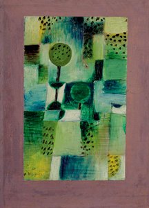 Parkbild bei Regen - Paul Klee
