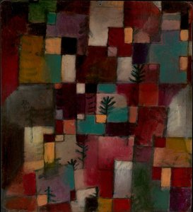 Rythmes rouge-vert et violet-jaune