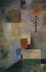 Petite image de sapins, 1922 - Paul Klee