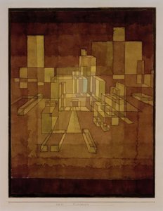 Perspective de la ville - Paul Klee