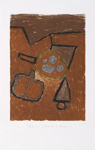 Nature morte en brun