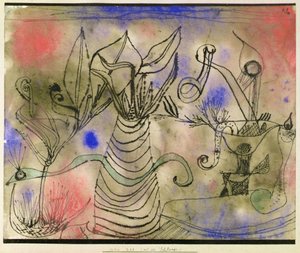 Nature morte avec serpent - Paul Klee