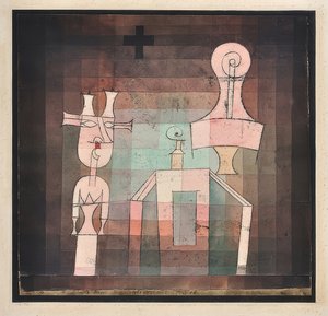 Nature morte avec sculptures - Paul Klee