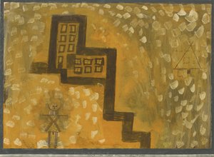 La Maison en hauteur, 1923 - Paul Klee