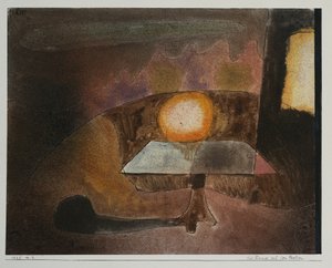 La lampe sur la terrasse - Paul Klee