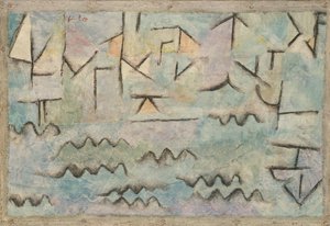Le Rhin à Duisburg - Paul Klee