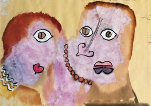 Le collier, par Paul Klee (1879-1940) - Paul Klee