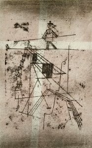 Funambule (Kornfeld 95 IV b) - Paul Klee