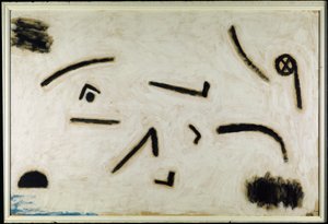Sans titre (signes sur fond noir), c.1940 - Paul Klee
