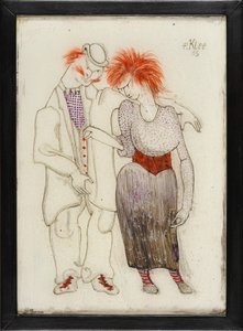 Couple mauvais genre, 1905 - Paul Klee