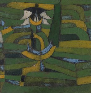 Fleur blanche dans le jardin, 1920 - Paul Klee