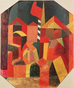 Avec le drapeau rouge
