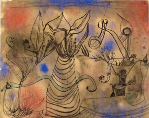Avec le serpent, 1924 - Paul Klee