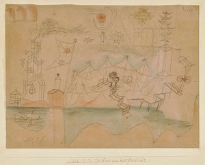 Dessin pour le loueur de bateaux. 1918, 204 - Paul Klee