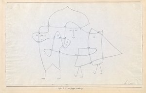 Enlacés en un groupe, 1930 - Paul Klee