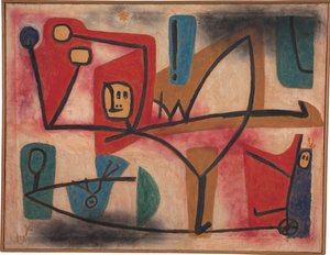 Üebermut Exubérance, 1939 - Paul Klee