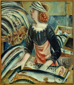 Vendeuse de poissons - Paul Kleinschmidt