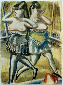 Deux danseuses de cirque - Paul Kleinschmidt