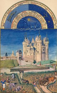 Septembre - le Château de Saumur, 15e siècle, 1939