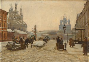 Église de la Nativité de la Théotokos sur Putinki et le monastère de la Passion Strastnoy - Paul Louis Bouchard