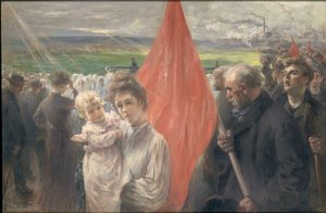 Une grève à Saint-Ouen