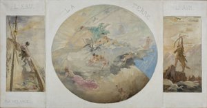 Esquisse pour la salle à manger de l