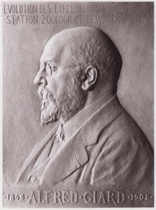 Alfred Giard (1846-1908), zoologiste, portrait - Paul Marie Louis Pierre Richer