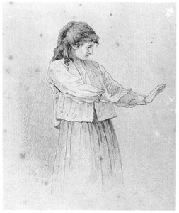 Femme hystérique - Paul Marie Louis Pierre Richer