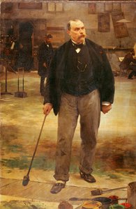 Le scénographe Auguste Rube ...