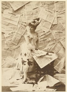 [Mlle Beaumaine, Théâtre des Variétés] - Paul Nadar