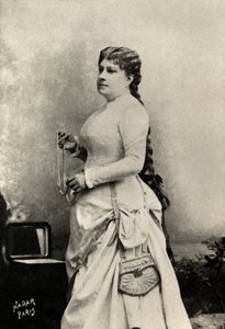 Portrait de Marie felix , Miolan , Carvalho (photo) - Paul Nadar