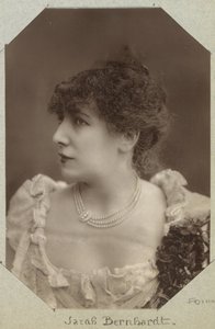 Portrait de Sarah Bernhardt, actrice - Paul Nadar