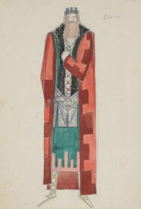 Costume pour le Roi Lear - Paul Nash