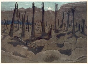 Lever de Soleil, Inverness Copse, de British Artists at the Front, Continuation of The Western Front, Part Three, Paul Nash