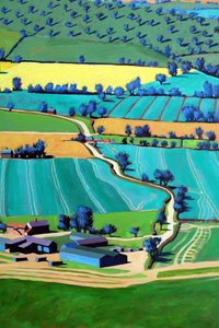 Chemin de campagne été III - Paul Powis